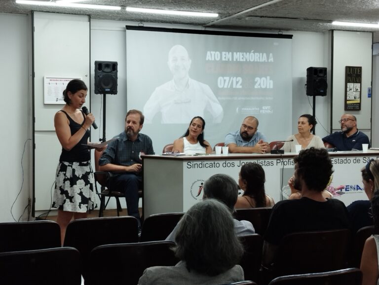 Em memória de Cláudio Soares: homenagem, emoção e legado de uma vida de luta e compromisso jornalístico