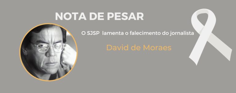 Nota de pesar: SJSP lamenta a morte de David de Moraes, ex-presidente da entidade