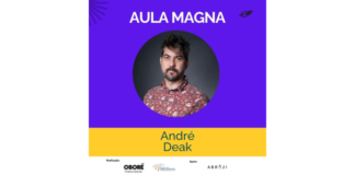 16ª edição do módulo “Descobrir São Paulo, Descobrir-se Repórter” inicia com Aula Magna ministrada por André Deak na sede do SJSP