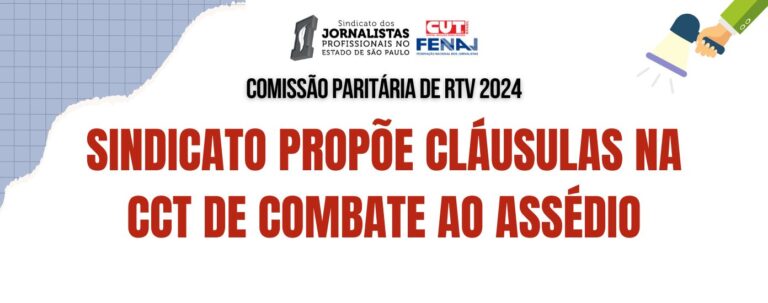 Sindicato propõe cláusulas na CCT de combate ao assédio