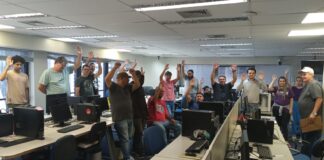 Trabalhadoras/es da TVT aprovam mobilização para assinatura de ACT