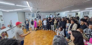 Comemoração dos 87 Anos do SJSP: Inauguração da Coleção Audálio Dantas e Palestra para Estudantes de Jornalismo Presidente do SJSP, Thiago Tanji, abre a festa de 87 anos do sindicato. Foto: Alexandre Linares
