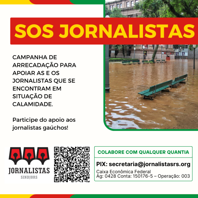 JORNALISTA SALVA JORNALISTA