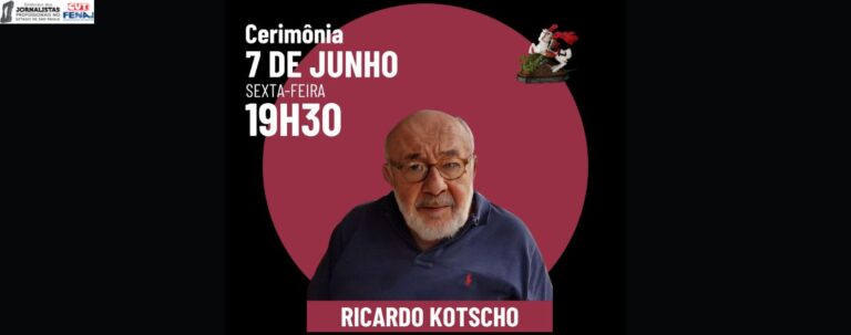 Kotscho recebe Troféu Audálio Dantas 2024 no Dia Nacional da Liberdade de Imprensa, 7 de junho