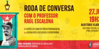 Roda de conversa com o Professor Raúl Escalona Roda de Conversa com Raúl Escalona
