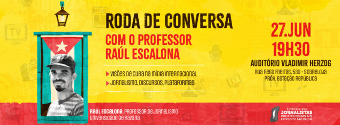 Roda de Conversa com Raúl Escalona