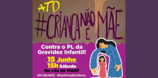 Jornalistas contra o PL 1904, que equipara aborto a homicídio Ato Criança não é mãe
