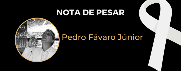 Nota de pear pelo falecimento do jornalista Pedro Fávaro Junior