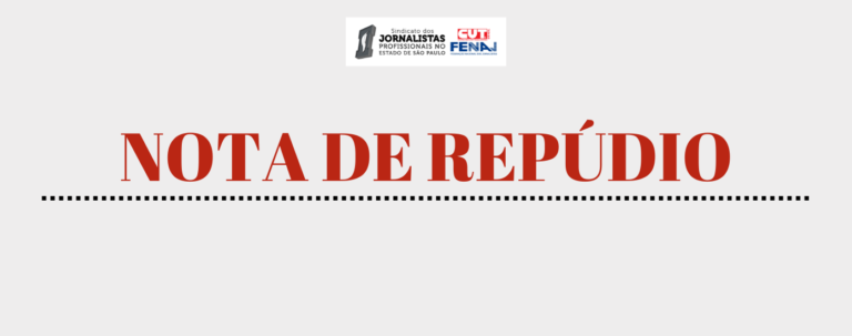 Nota de repúdio