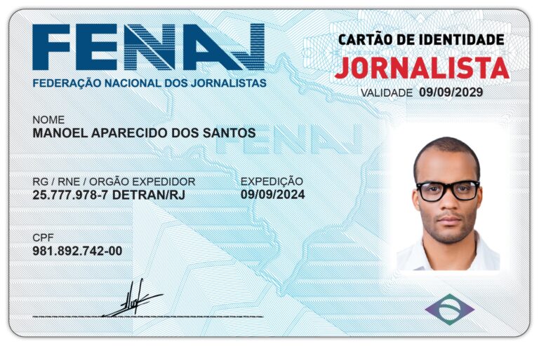 Carteira Nacional de Jornalista volta a ser emitida no dia 16 de setembro