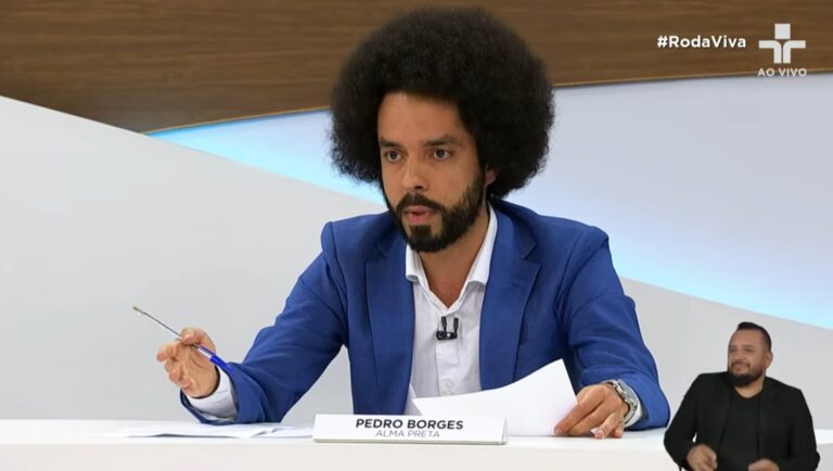 Jornalista Pedro Borges