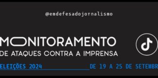 Pela segunda semana seguida, TikTok concentra maior número de ataques à imprensa nas eleições Monitoramento ataques contra a imprensa