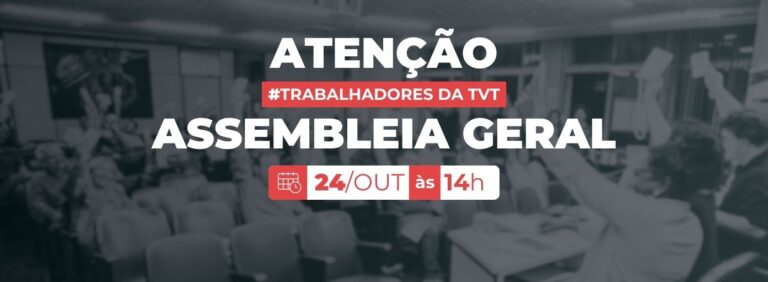 Jornalistas e radialistas da TVT/RBA têm assembleia virtual na quinta-feira