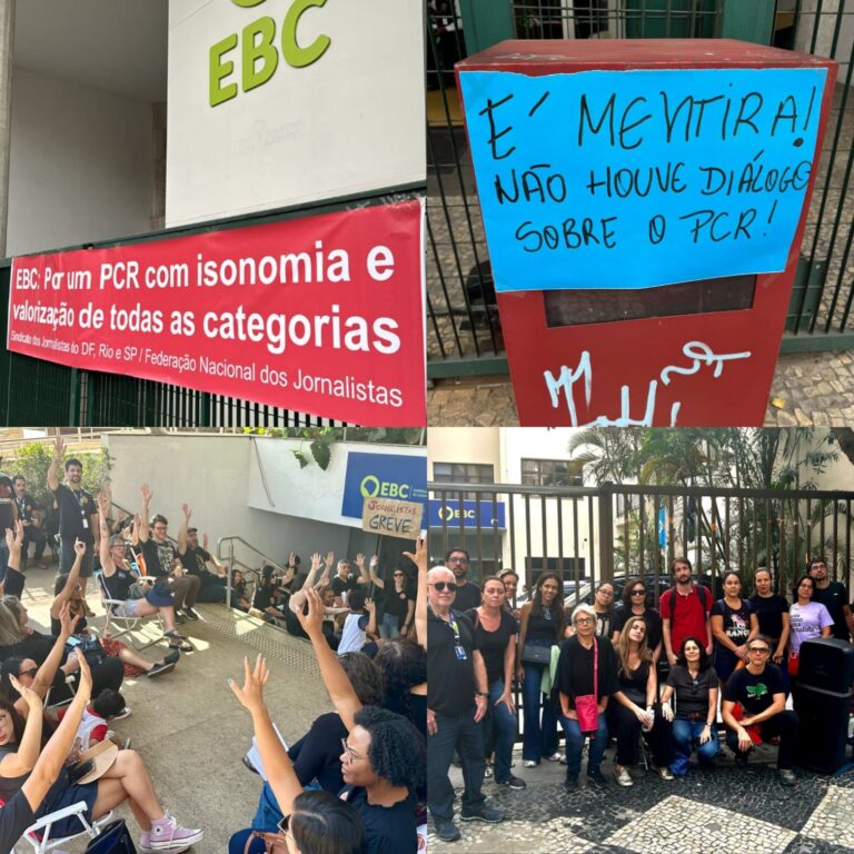Jornalistas da EBC conquistam isonomia salarial em Plano de Carreiras após greve histórica