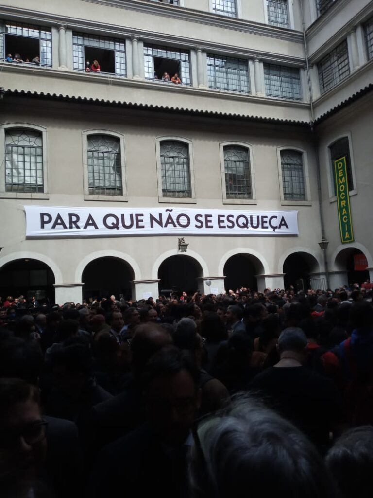 SJSP estará nas ruas no dia 10 de dezembro, contra todos os golpismos! Punição já a quem ataca o povo brasileiro!