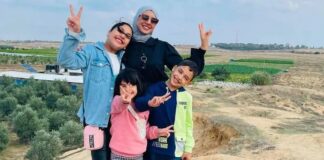 São 142 jornalistas palestinos assassinados por Israel desde outubro de 2023, diz a FIJ Iman Al-Shanti, suas filhas e filho: assassinados por ataque de Israel em 11/12/24 que também matou seu marido