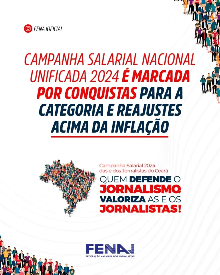 Campanha Salarial Nacional Unificada 2024 é marcada por reajustes acima da inflação e conquistas para a categoria