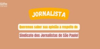 Jornalista, participe da pesquisa e ajude o sindicato!