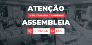 Sindicato convoca assembleia com trabalhadores da TV Câmara de Campinas nessa quinta (20) CARD ASSEMBLEIA TV CAMARA DIA 20 DE MARÇO