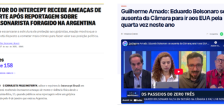 Sindicato dos Jornalistas Profissionais do Distrito Federal e Fenaj repudiam ataques aos jornalistas Guilherme Amado e Paulo Motoryn