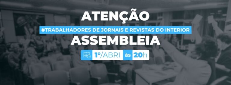 Começa campanha salarial de jornais e revistas do interior