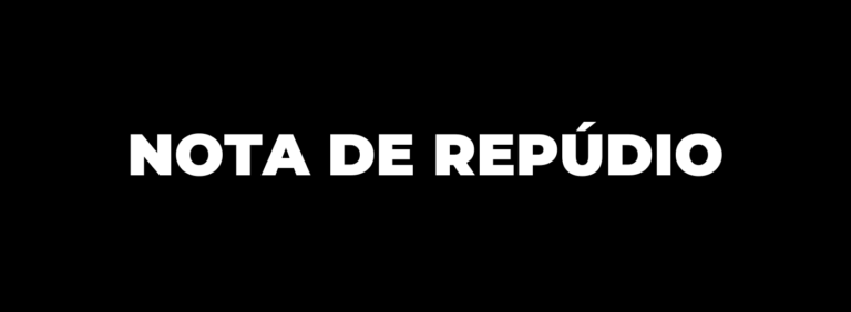 Nota de repúdio