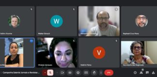 Dirigentes do SJSP se preparam para mobilização Dirigentes do SJSP se preparam para mobilização