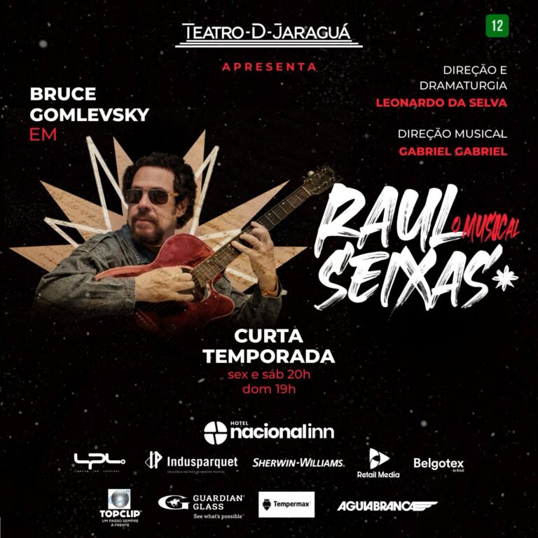 🎭 Sindicalizado tem desconto especial para assistir Raul Seixas – O Musical!