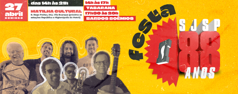 Sindicato celebra 88 anos de luta e história com boa música no Matilha Cultural