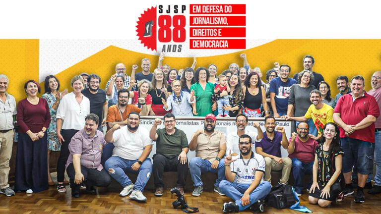 88 anos do SJSP: história viva da luta por salário digno, direitos, democracia e liberdade de imprensa