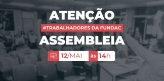 SJSP convoca jornalistas da FUNDAC para assembleia sobre atrasos salariais
