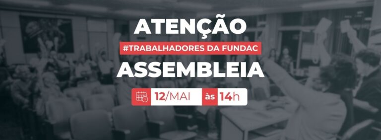 SJSP convoca jornalistas da FUNDAC para assembleia sobre atrasos salariais