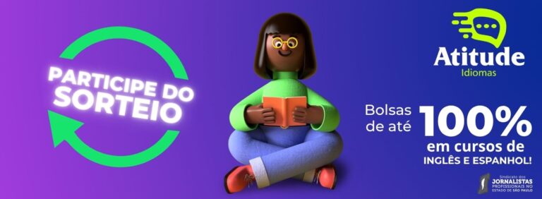 Sorteio de bolsas de estudo – cursos de línguas (inglês e espanhol)