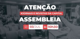 Patrões apresentam nova proposta: assembleia de Jornais e Revistas da Capital será nesta quinta-feira (3), às 10h30