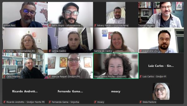 FENAJ apresenta Protocolo Interno de Atuação contra Violência a Jornalistas em plenária com Sindicatos