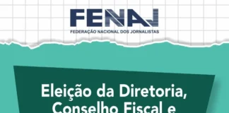 Jornalistas receberão hoje e-mail com login e senha para votação nas eleições da FENAJ Jornalistas receberão hoje e-mail com login e senha para votação nas eleições da FENAJ