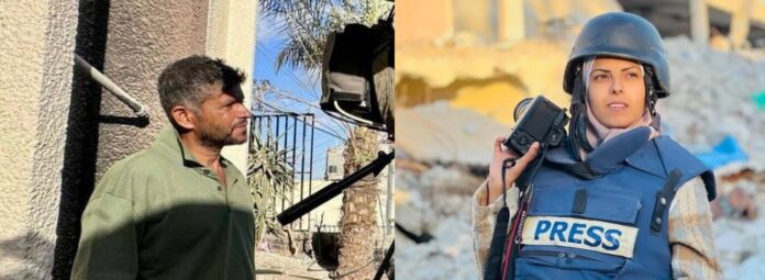 Hossan al-Masri e Mariam Al-Dagga, assassinados por Israel no Hospital Nasser