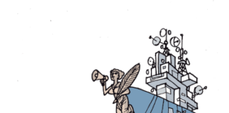 Carteira de trabalho ou barbárie! decorativa