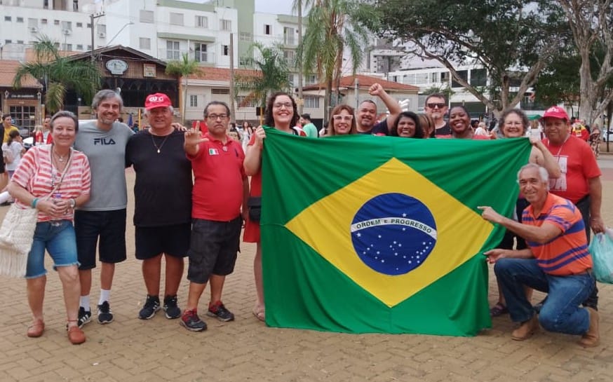 SJSP esteve presente no ato em Bauru.