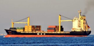 Nesta sexta 5/9 às 11h, em Santos, movimentos vão protestar contra embarque de aço da Villares no navio “MSC Leila”, com destino a Israel; carga foi vendida a empresa que produz munições "MSC Leila", o navio de bandeira liberiana que transportará aço vendido pela Villares para a Elbit Systems de Israel