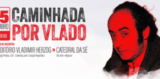 Caminhada por Vlado: em 25 de outubro, jornalistas sairão do Auditório Vladimir Herzog até a Catedral da Sé para ato inter-religioso decorativo