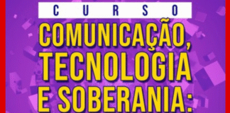 Curso “Comunicação, tecnologia e soberania: direitos em um mundo em crise” abre inscrições Decorativo