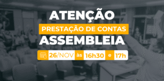 SJSP convoca assembleia de prestação de contas Decorativa