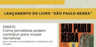 São Paulo Negra”: debate discute como jornalistas podem transformar narrativas e lança obra sobre memória e resistência negra na cidade Decorativa