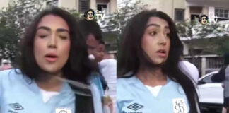 Sindicato e Fenaj condenam agressão à repórter Aline Gomes na Vila Belmiro Reprodução: Redes sociais