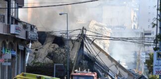 “A grande mídia está fazendo o que sempre faz em tempos de guerra — fabricando consenso, minimizando atrocidades e dando voz a criminosos de guerra” Destruição provocada por ataque de Israel à região de Dahieh, em Beirute, no Líbano, em 9/3/2026 (foto: Houssam Shbaro – Agência Anadolu)