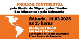 SJSP apoia Jornada Continental pelo Direito a Migrar e pela Soberania