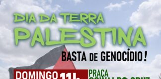 Ato no dia 29 de março em São Paulo retomará mobilização pró Palestina, em repúdio ao genocídio em Gaza e à “limpeza étnica” na Cisjordânia