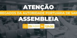 Empregados da Autoridade Portuária de Santos avaliam nova proposta de ACT decorativa