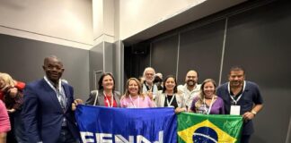 Presidenta da FENAJ, Samira de Castro, é eleita para o Comitê Executivo da FIJ como a candidata mais votada Foto: Reprodução